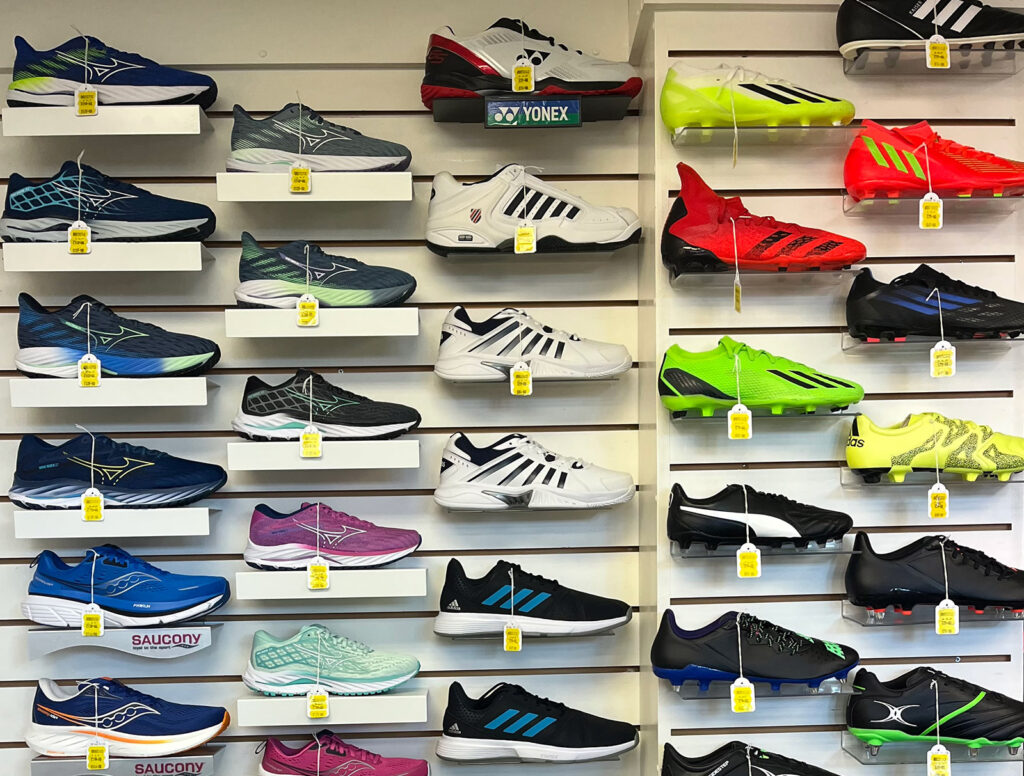 Football boots Winners sports equipment and clothing for football players