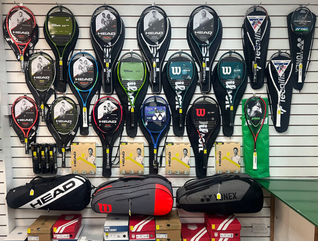 Winners sports equipment for Tennis and racket sports