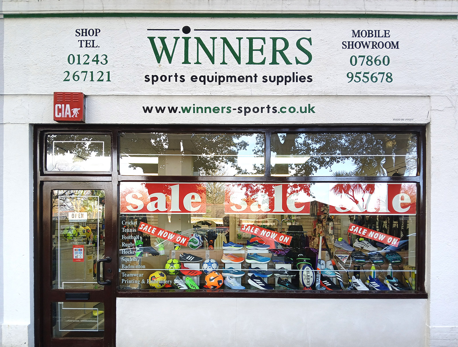 Winners Sports Equipment Supplies Retail Shop