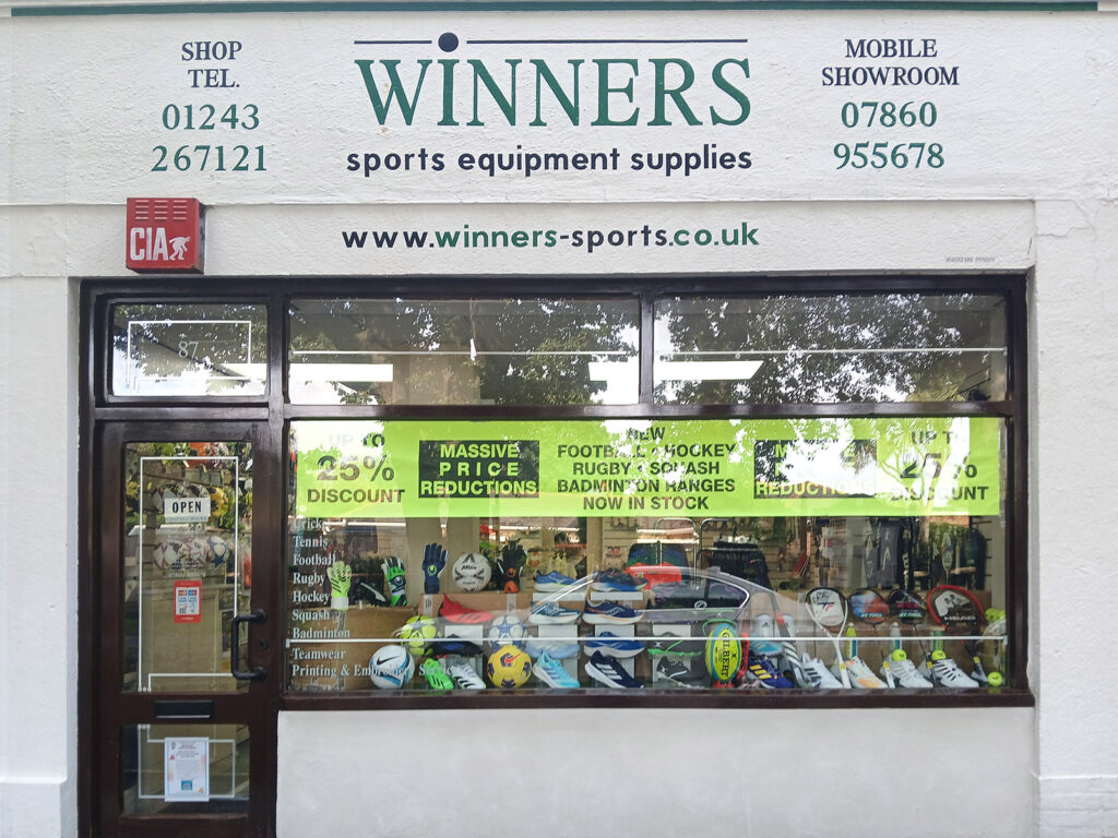 Winners Sports Equipment Supplies Retail Shop
